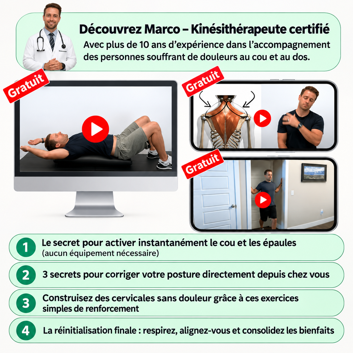 Looply™ Réalignement cervical