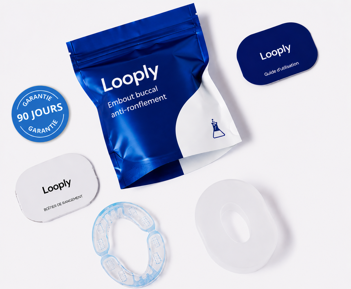 Embout buccal anti-ronflement - Looply